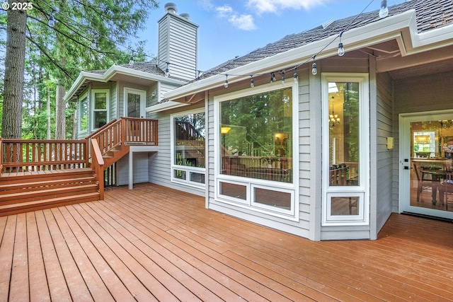 10585 SW 161st Ct, Beaverton, OR 97007 - view of wooden terrace
