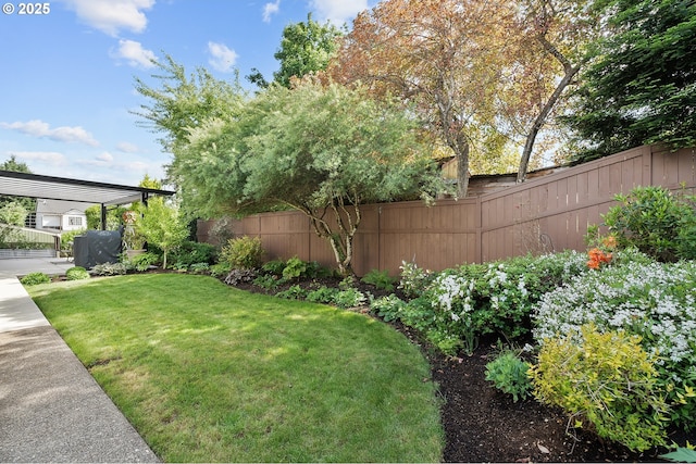 view of yard