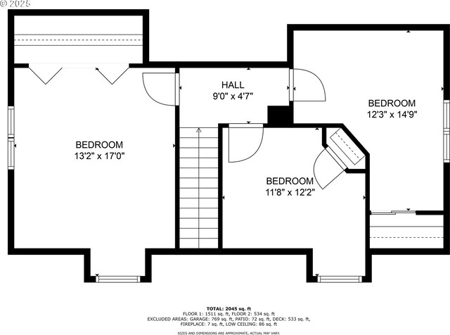 136 Morton Rd, Winlock, WA 98596 - view of layout