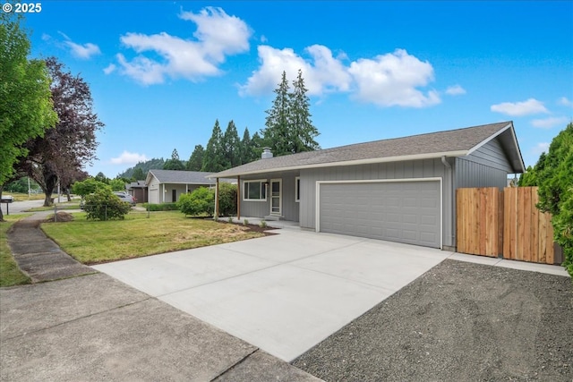 3434 Memorial Park Dr, Longview, WA 98632 - ranch-style home featuring an attached garage, driveway, and a porch