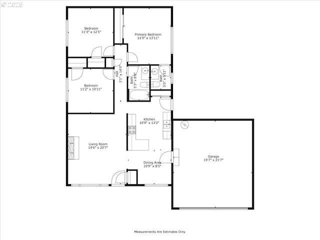 3434 Memorial Park Dr, Longview, WA 98632 - view of floor plan / room layout