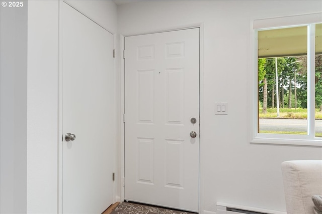 3434 Memorial Park Dr, Longview, WA 98632 - foyer featuring a baseboard heating unit