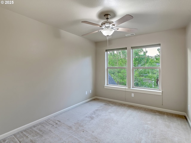 18840 SW Westland Ln, Beaverton, OR 97003 - carpeted spare room featuring baseboards and ceiling fan