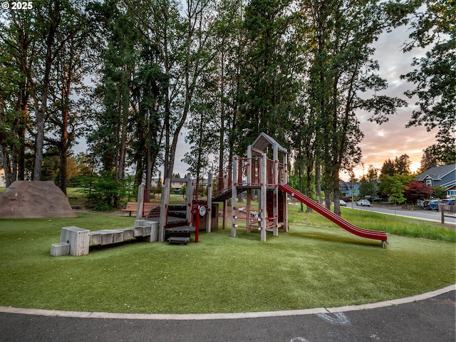 18840 SW Westland Ln, Beaverton, OR 97003 - playground at dusk with a lawn