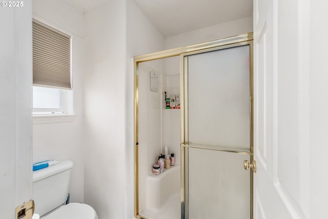 1232 E Fourth Ave, Sutherlin, OR 97479 - full bathroom featuring a shower stall and toilet