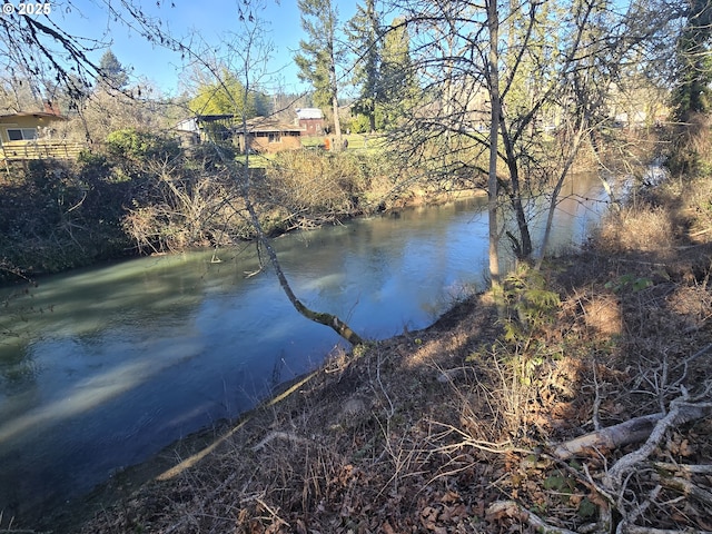 view of water feature