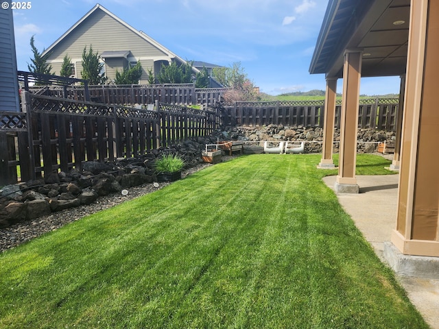 102 Sarah Bear Ln, Winston, OR 97496 - view of yard with a fenced backyard