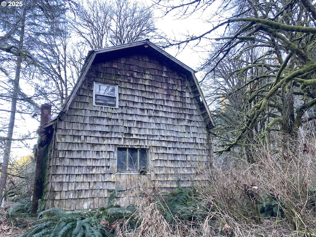 view of home's exterior