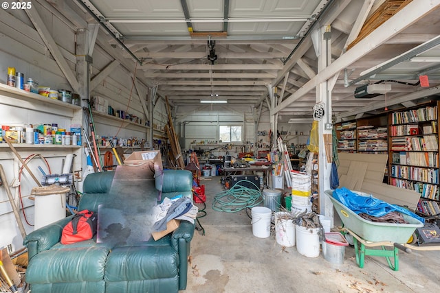 5383 Sunshine Rd, Roseburg, OR 97470 - garage featuring a garage door opener