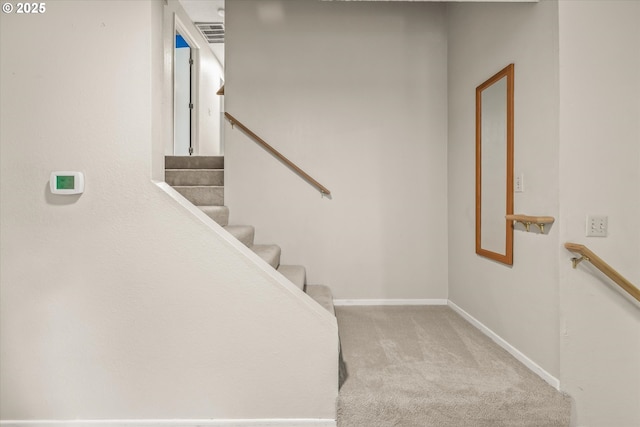 16620 SE Ladd Ct, Milwaukie, OR 97267 - staircase with carpet flooring and baseboards