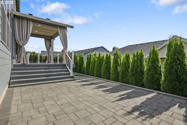 132 N 39th Ct, Ridgefield, WA 98642 - view of patio / terrace with stairs