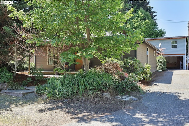 view of front of house