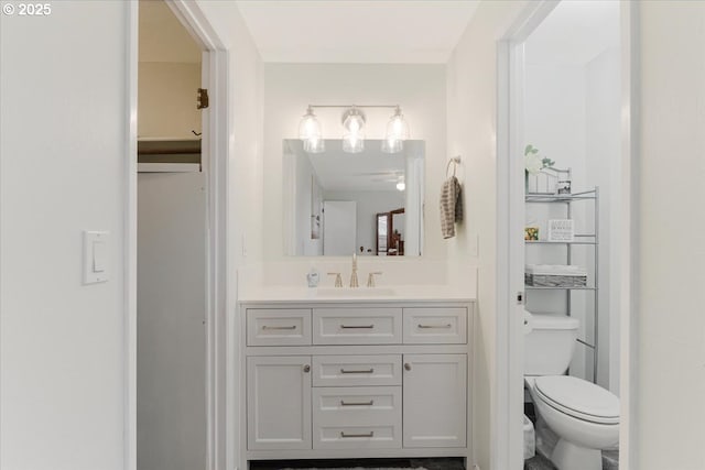 14797 SW Willamette St, Sherwood, OR 97140 - bathroom with vanity and toilet