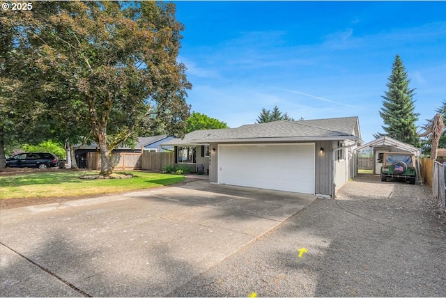 14797 SW Willamette St, Sherwood, OR 97140 - single story home featuring concrete driveway and a garage