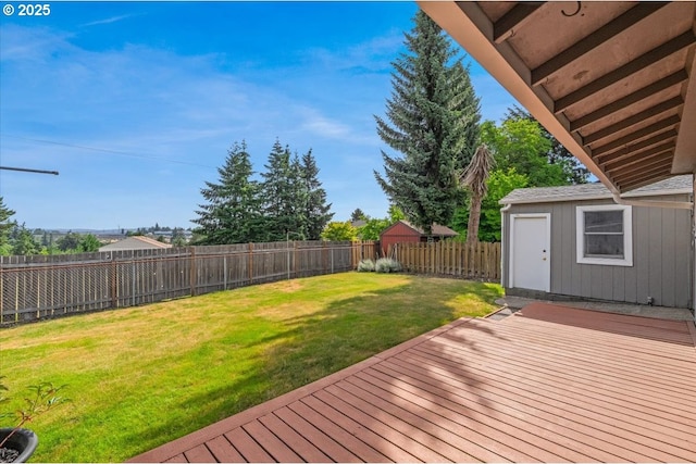 14797 SW Willamette St, Sherwood, OR 97140 - deck featuring a fenced backyard