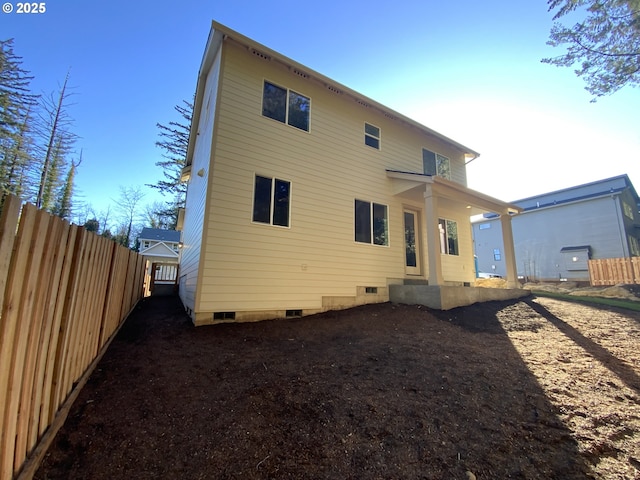 view of back of house