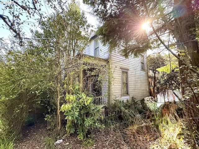 view of side of home