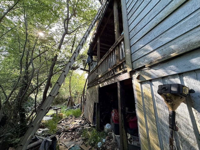 view of property exterior