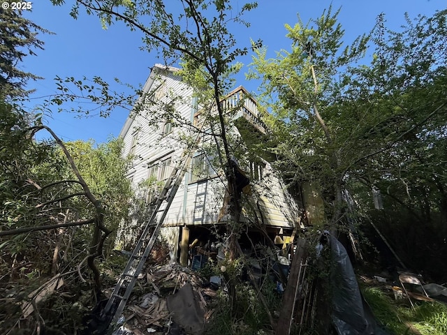 view of side of home