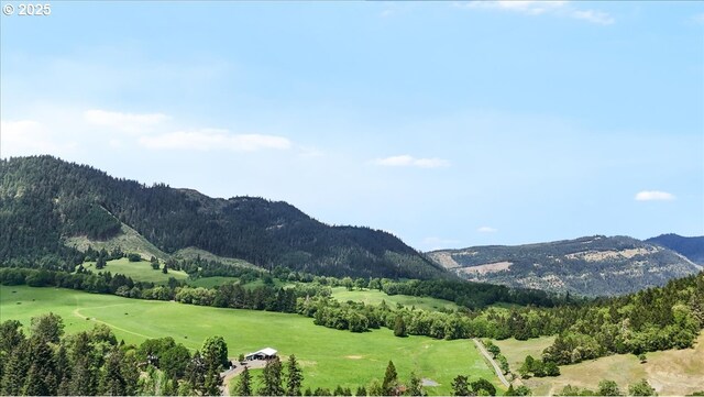 view of mountain backdrop