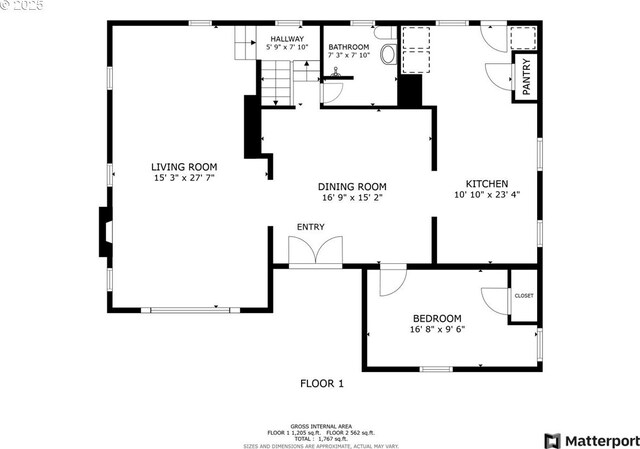 floor plan / room layout