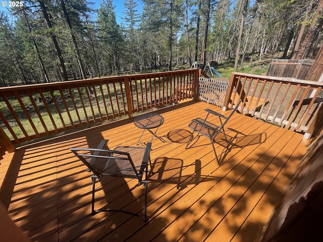 118 Noble Fir, Goldendale, WA 98620 - view of wooden deck