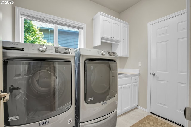 23836 SW Warbler Pl, Sherwood, OR 97140 - laundry room with separate washer and dryer and cabinet space