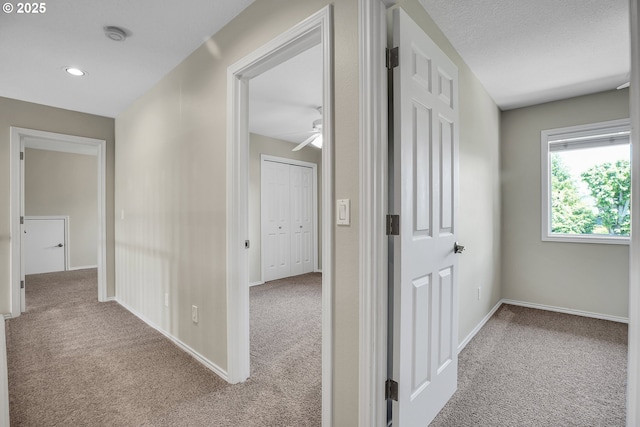 23836 SW Warbler Pl, Sherwood, OR 97140 - hall with carpet flooring, baseboards, and recessed lighting