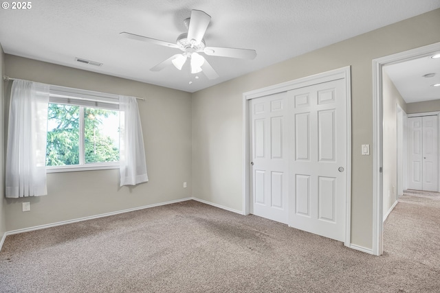 23836 SW Warbler Pl, Sherwood, OR 97140 - unfurnished bedroom with carpet floors, baseboards, a closet, and ceiling fan