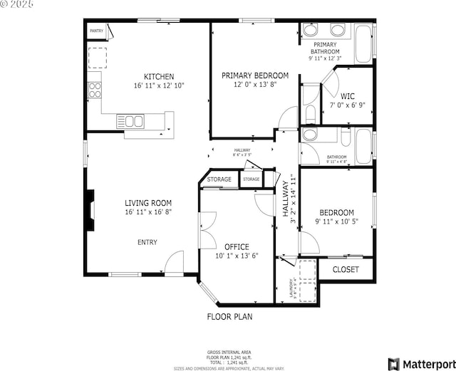 1041 40th St, Washougal, WA 98671 - view of property floor plan
