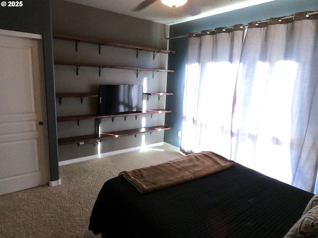 unfurnished bedroom with carpet