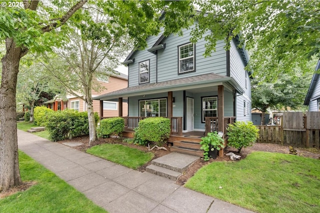 9325 N Haven Ave, Portland, OR 97203 - view of front facade with a porch