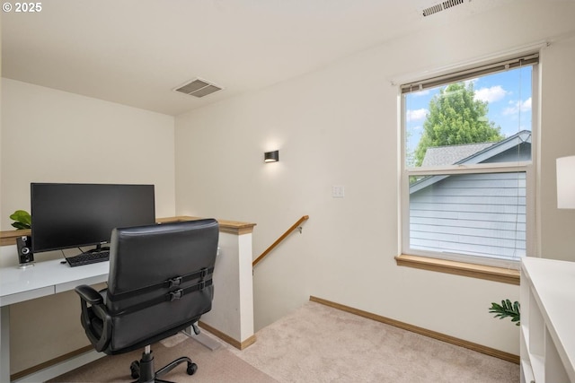 9325 N Haven Ave, Portland, OR 97203 - carpeted office space featuring baseboards