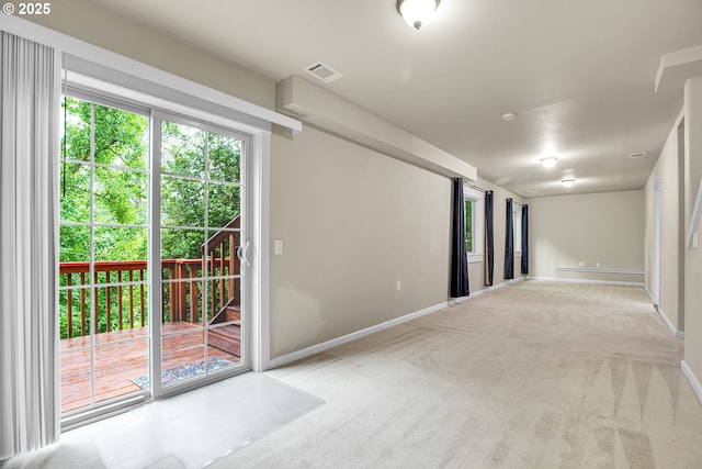 1259 SE Stapleton Loop, Gresham, OR 97080 - empty room with light carpet and baseboards