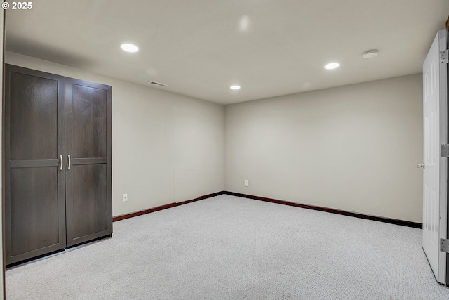 1259 SE Stapleton Loop, Gresham, OR 97080 - unfurnished bedroom featuring carpet floors, recessed lighting, and baseboards