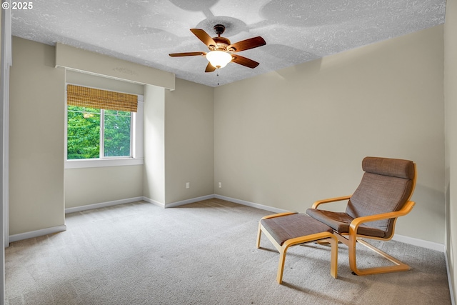 1259 SE Stapleton Loop, Gresham, OR 97080 - unfurnished room featuring carpet, ceiling fan, a textured ceiling, and baseboards