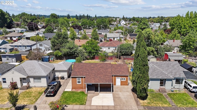 1059 16th Ave SW, Albany, OR 97321 - aerial perspective of suburban area