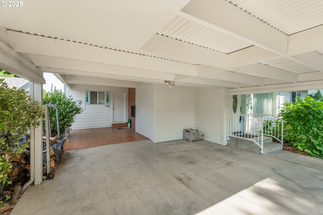 154 W Hickory St, Roseburg, OR 97471 - view of patio / terrace featuring a carport