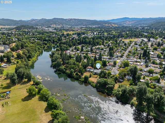 154 W Hickory St, Roseburg, OR 97471 - view of property location featuring a water and mountain view