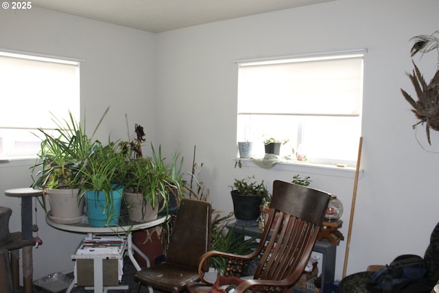 view of sitting room