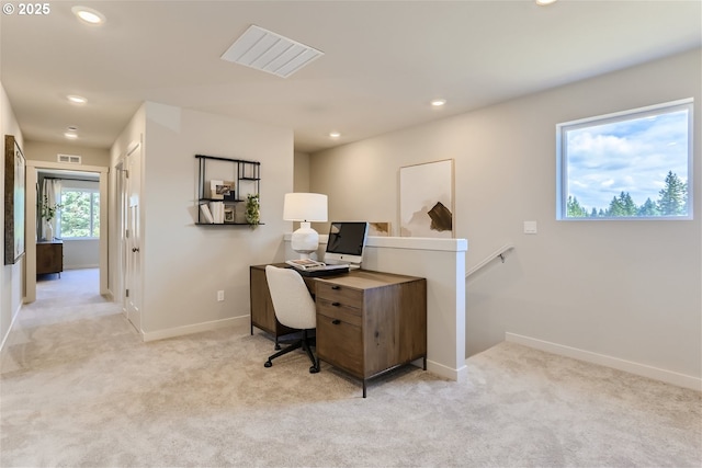 5990 Henshaw St SE, Albany, OR 97322 - office with light carpet and recessed lighting