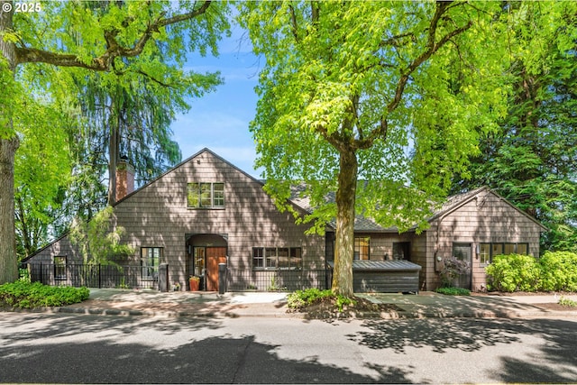 2687 NW Cornell Rd, Portland, OR 97210 - view of front facade featuring a chimney