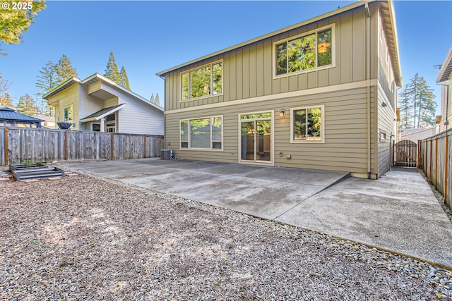 back of house featuring a patio area