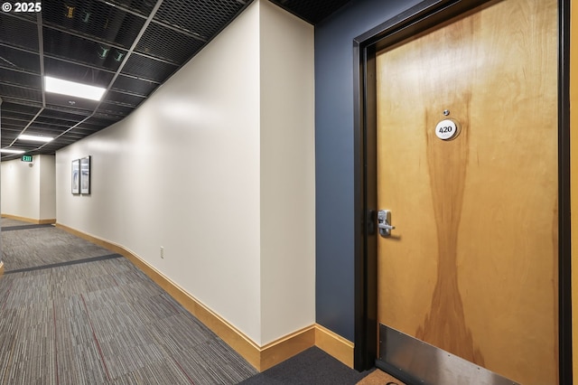 12600 SW Crescent St, Beaverton, OR 97005 - corridor featuring carpet flooring and baseboards