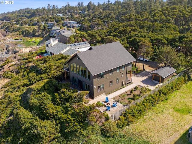 bird's eye view
