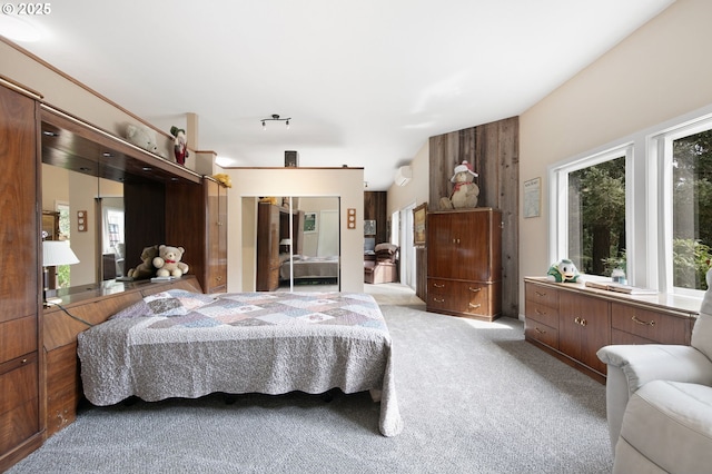bedroom featuring carpet floors
