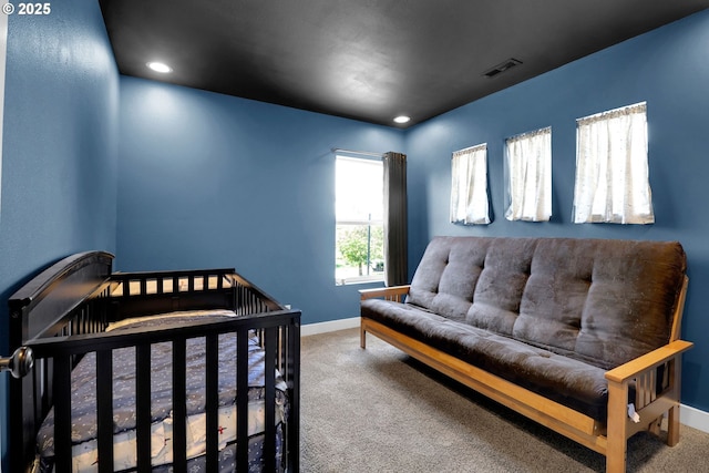 5416 Wales Dr, Eugene, OR 97402 - carpeted bedroom with recessed lighting