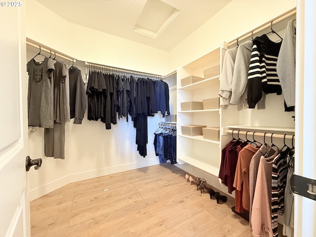 8015 NE 172nd Ave, Vancouver, WA 98682 - spacious closet with attic access and wood finished floors