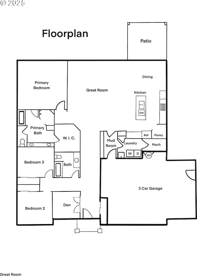 8015 NE 172nd Ave, Vancouver, WA 98682 - floor plan / room layout