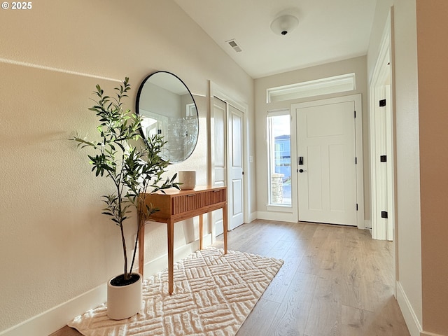 8015 NE 172nd Ave, Vancouver, WA 98682 - foyer featuring light wood-type flooring and baseboards